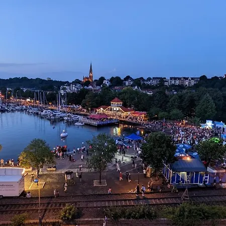 Ferienwohnung Koje Marina Flensburg Exterior foto